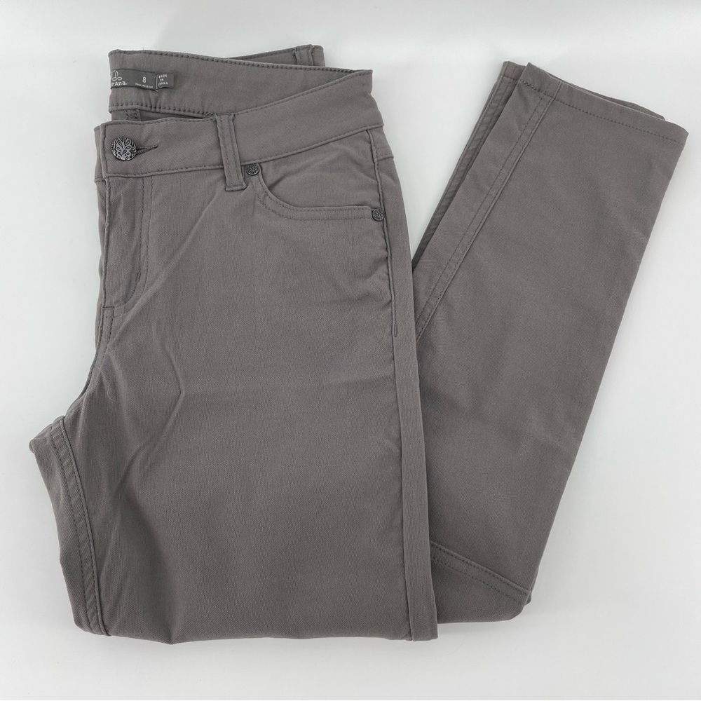 SOLD ON VINTED | Prana Brenna Skinny Jeans Gray Ribbed Textured 8 - Picture 4 of 7